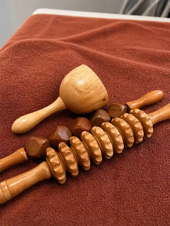 outils en bois de soins minceur madérothérapie à hulluch
